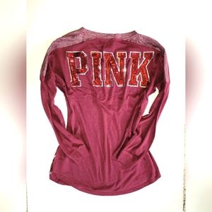 PINK Long Sleeve Everyday Shirt 👕